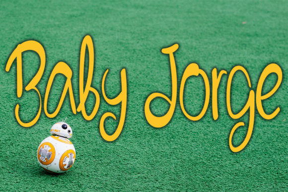 Baby Jorge: A Handwritten Typeface for Modern Web Design