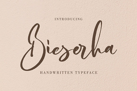 Bieserha: A Handwritten Font That Elevates Your Brand Identity