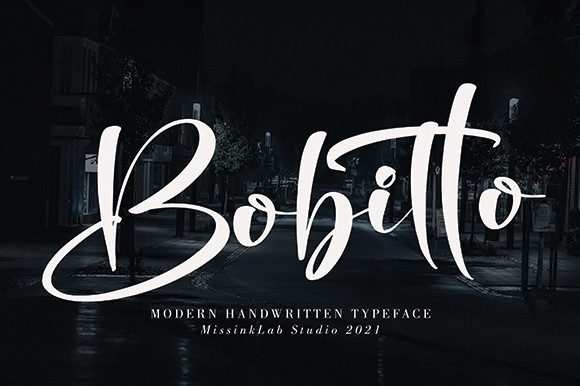 Bobitto: A Script Font with Heart and Versatility