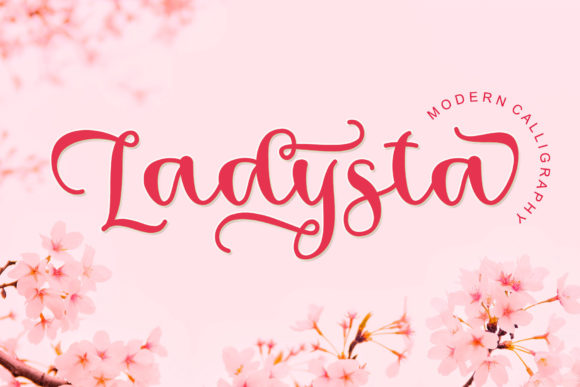 Boost Your Campaign Design with the Ladysta Typeface