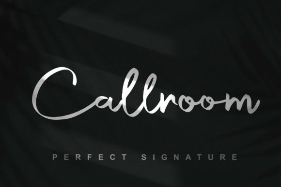 Callroom Font: A Beautiful Touch for Your Brand
