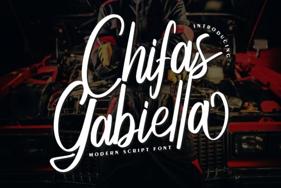 Chifas Gabiella: A Handwritten Typeface That Elevates Editorial Design