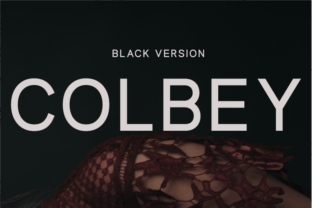 Colbey Black: A Versatile Typeface for Modern Branding