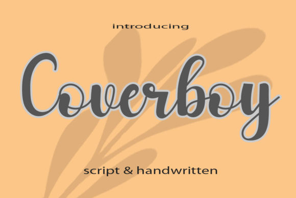 Coverboy Font: A Timeless Script for Crafting and Design
