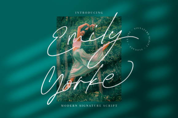 Emily Yorke: A Handwritten Font for Elegant Editorial Design