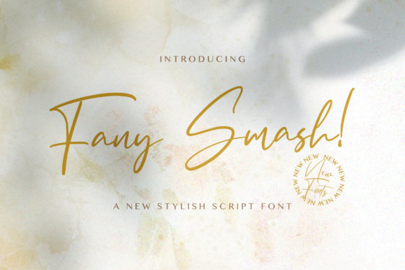 Fany Smash: The Handwritten Font That Elevates Campaign Design