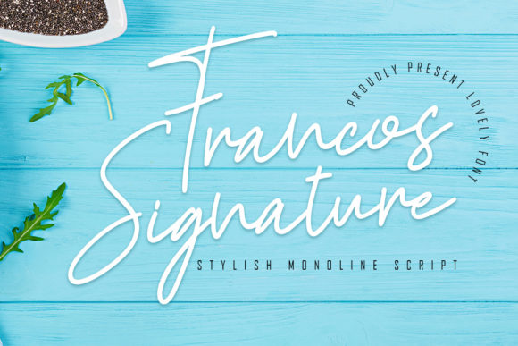 Francos Signature Font: A Timeless Touch for Web Design