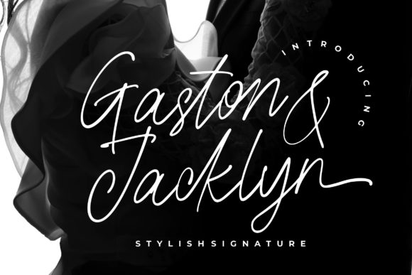 Gaston Jacklyn: A Script Font That Feels Like a Signature