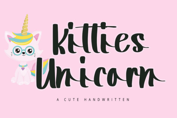 Kitties Unicorn Font: A Delightful Touch for Your Brand