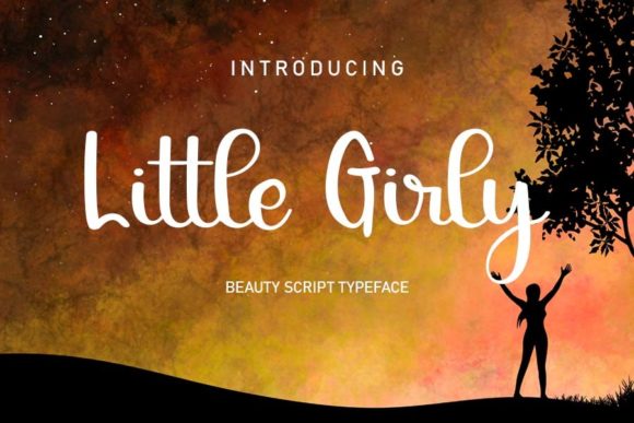 Little Girly Font: A Delicate Script for Crafting Elegance