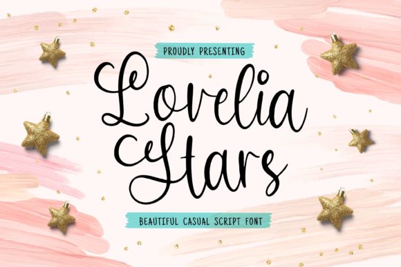 Lovelia Stars: A Handwritten Typeface That Elevates Web Design