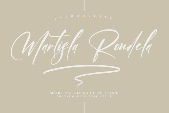 Martisla Rondela: A Handwritten Typeface for Modern Web Design