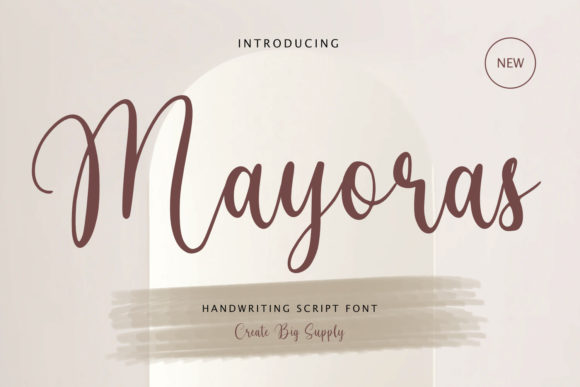 Mayoras: A Handwritten Typeface That Elevates Campaign Design