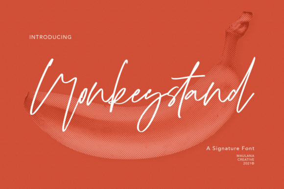 Monkeystand Font: A Sleek Script for Stronger Brand Campaigns