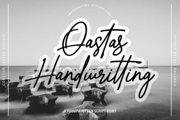 Qastas: A Handwritten Typeface for Elegant Branding Projects