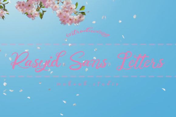 Rasyid Sans Letters: A Simple Font with Big Brand Impact
