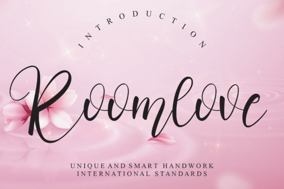 Roomlove Font Review: A Beautiful Handwritten Typeface for Creative Branding