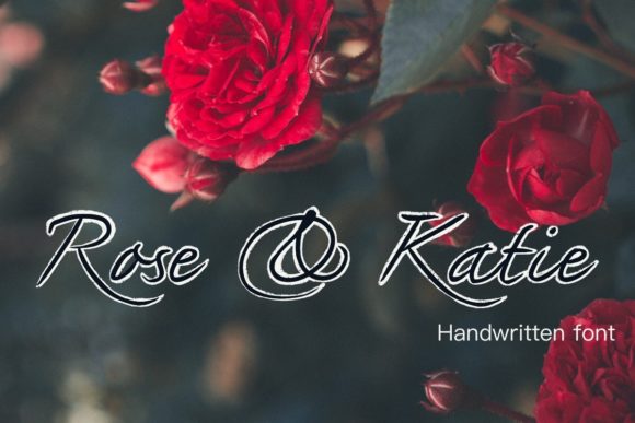Rose Katie: A Handwritten Typeface for Modern Web Design