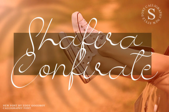 Shafira Confirate: A Fresh Script Font for Marketers and Designers