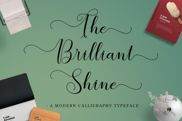 The Brilliant Shine Font: A Web Designer’s Elegant Script Pick