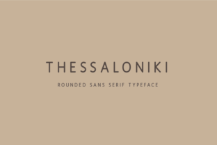 Thessaloniki Font: A Modern Typeface for Sophisticated Web Design