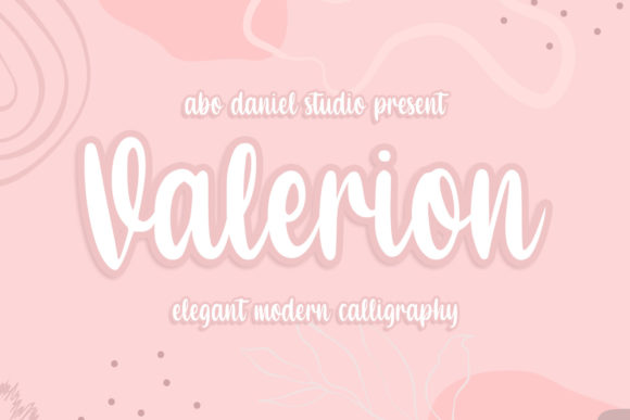 Valerion Font: A Delicate Script for Strong Branding